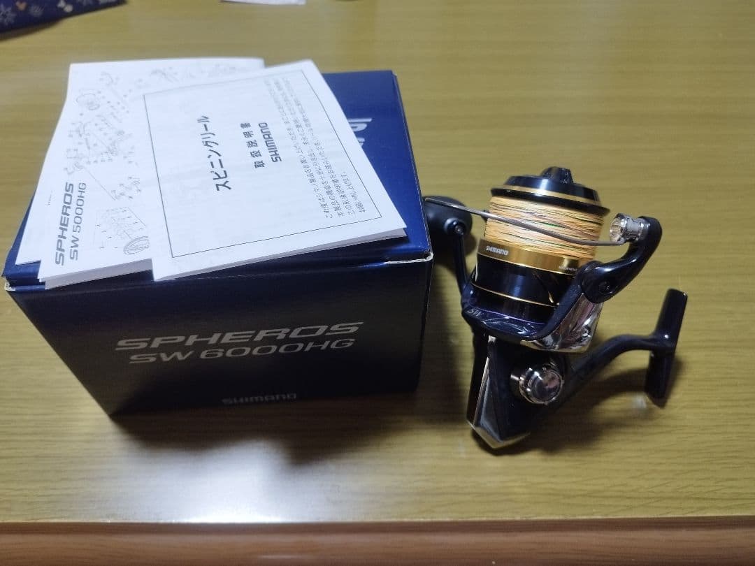 シマノ 21スフェロスSW 6000HG スピニングリール ベアリング追加