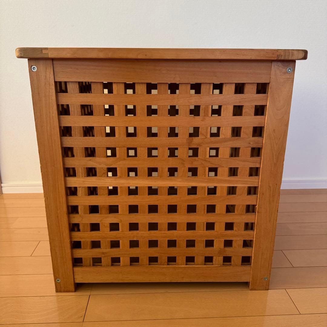 IKEA HOL ホール サイドテーブル アカシア材 50x50 おまけ付き - メルカリ