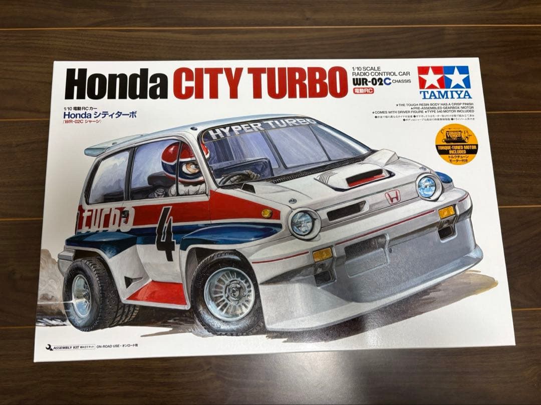 タミヤ RC Honda シティターボ （WR-02Cシャーシ） タミヤ 電動RCカーシリーズ 1/10RC Honda シティターボ （WR-02C