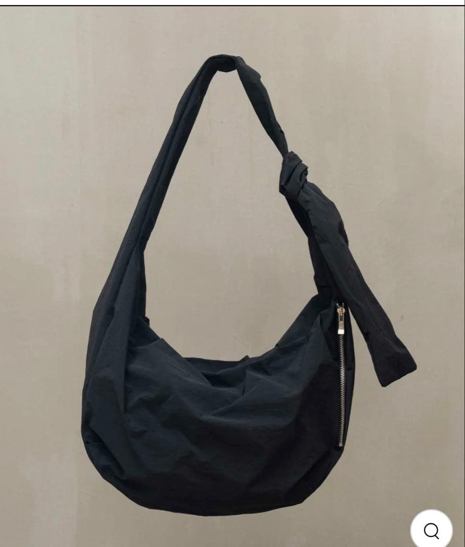 KONBU Nylon Shoulder “BANANA” Bag