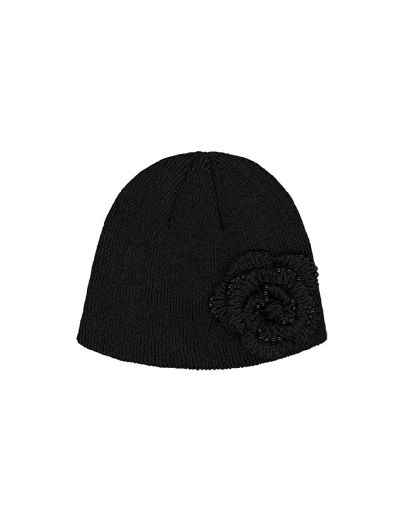 帽子 SETUPEXE CORSAGE BEANIE BLACK MUSINSA公式 | SETUPEXE PEARL CORSAGE BEANIE / BLACK