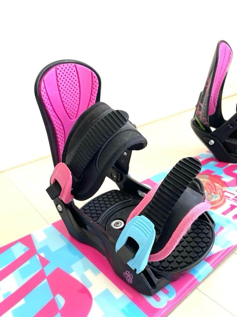 スノーボード ビンディングセット118センチ スポーツ ウィンタースポーツ