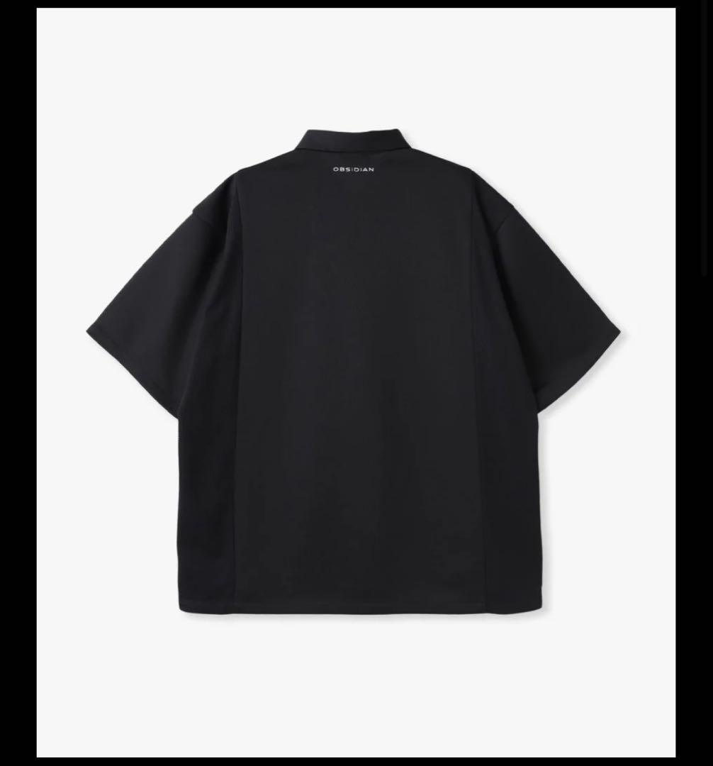 OBSIDIAN ／MESH SHIRT ／サイズS（オーバーサイズ ※M相当）