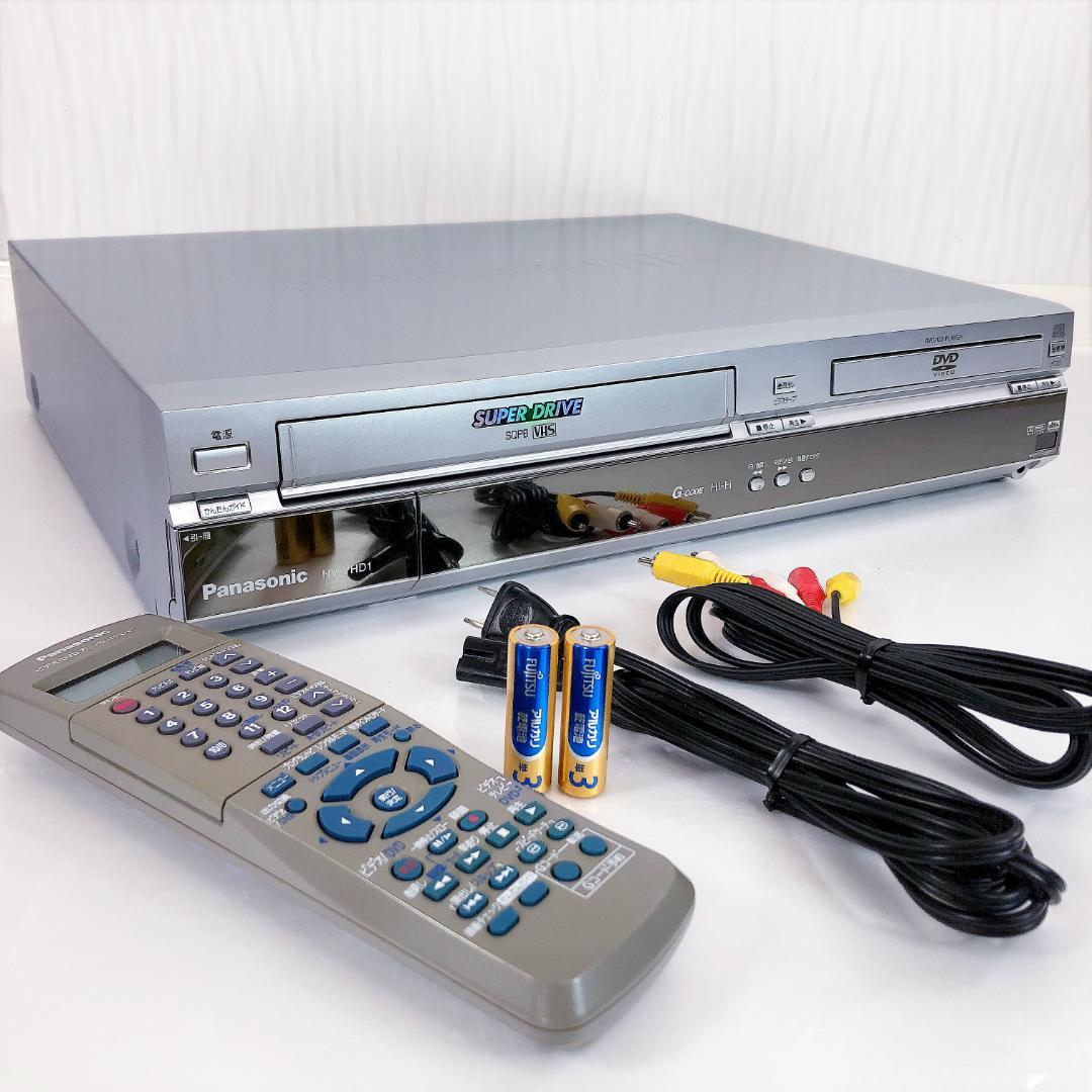 【完動美品】パナソニック VHS DVD 一体型 ビデオデッキ NV-VHD1 Amazon | Panasonic パナソニック NV-VHD1 DVDプレーヤー一体型Gコード