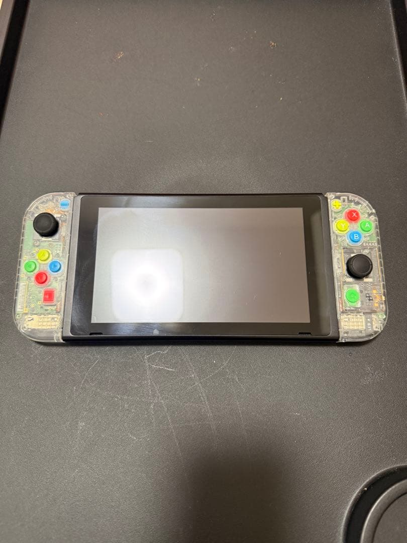 Nintendo Switch 本体 透明ジョイコン Nintendo Switch 本体カバー クリア ハードカバー ケース Joy-Con
