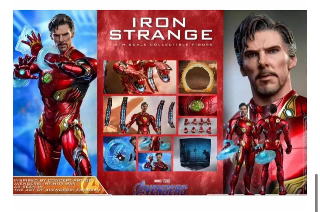 (未開封)ホットトイズ MMS606D41B ドクター アイアン・ストレンジ ホットトイズ MMS606D41B 『アベンジャーズ／エンドゲーム