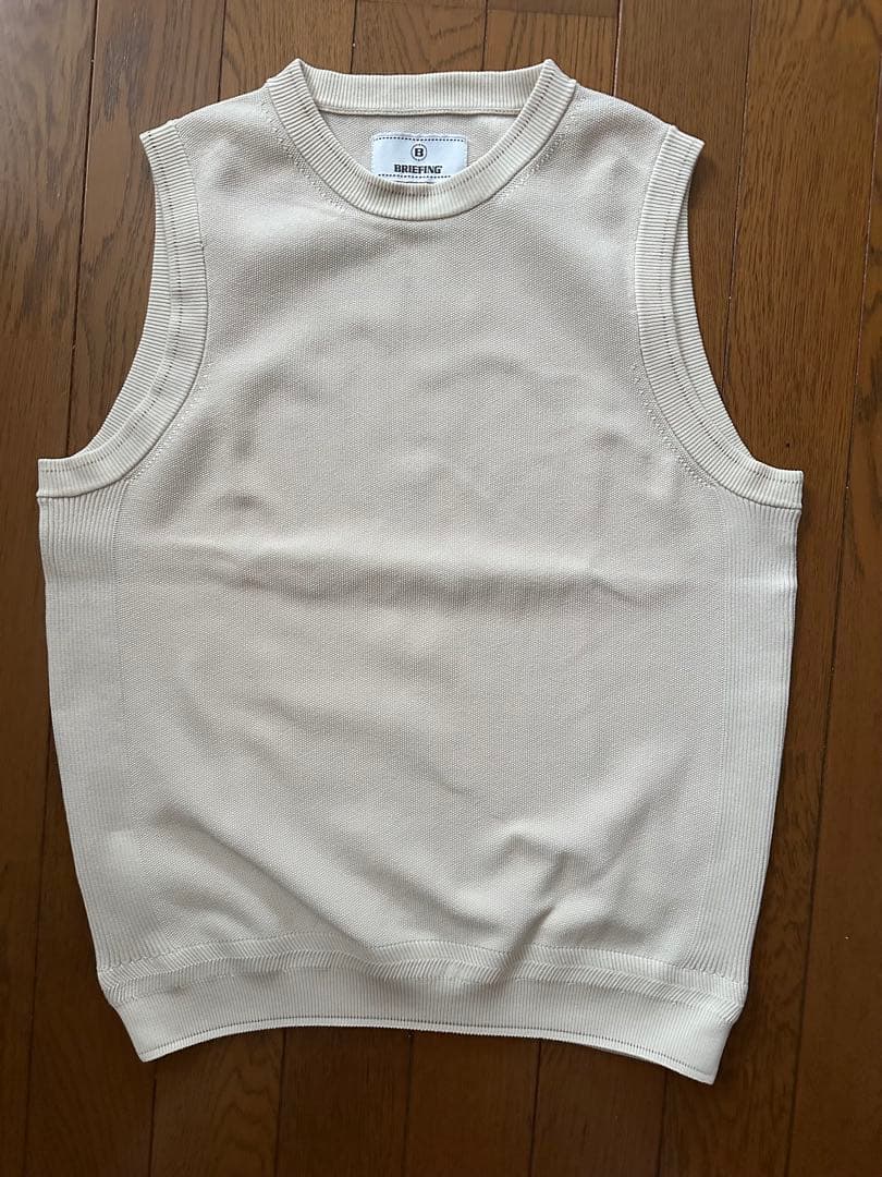 BRIEFINGベスト S MEN'S POCKETABLE WIND VEST（メンズ ポケッタブルウィンドベスト