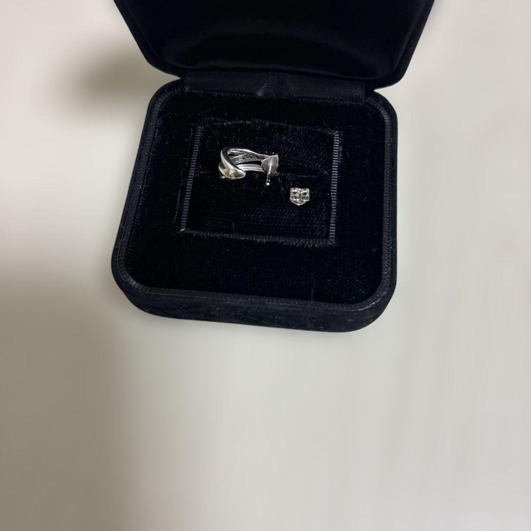 TASAKI】タサキ メレダイヤホワイトゴールド ピアス 片耳⭐️週末sale⭐️