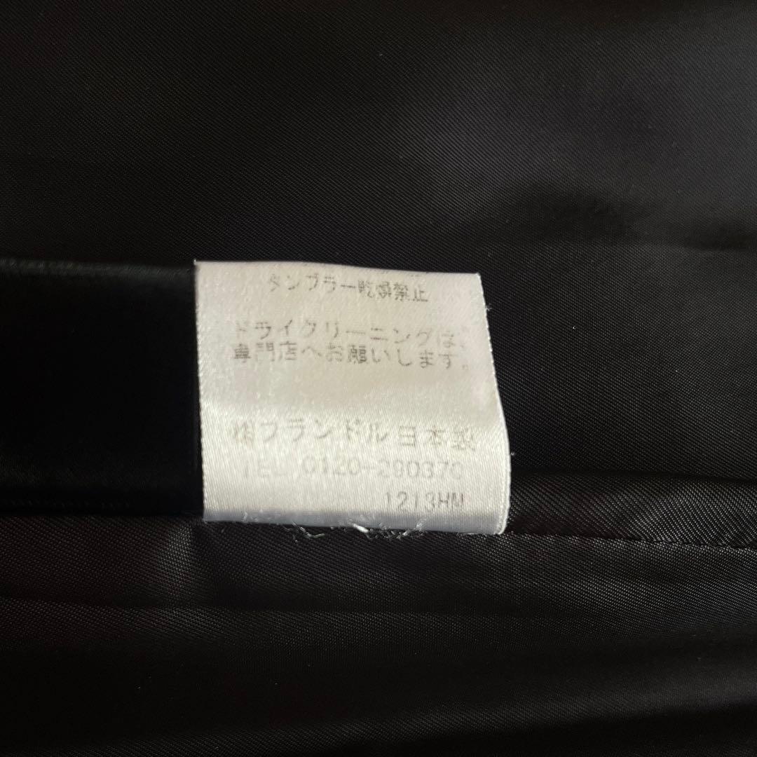 極美品　エフデ✕藤井毛織　ロングコート　カシミヤ＆アンゴラ　ベルト　Aライン　黒