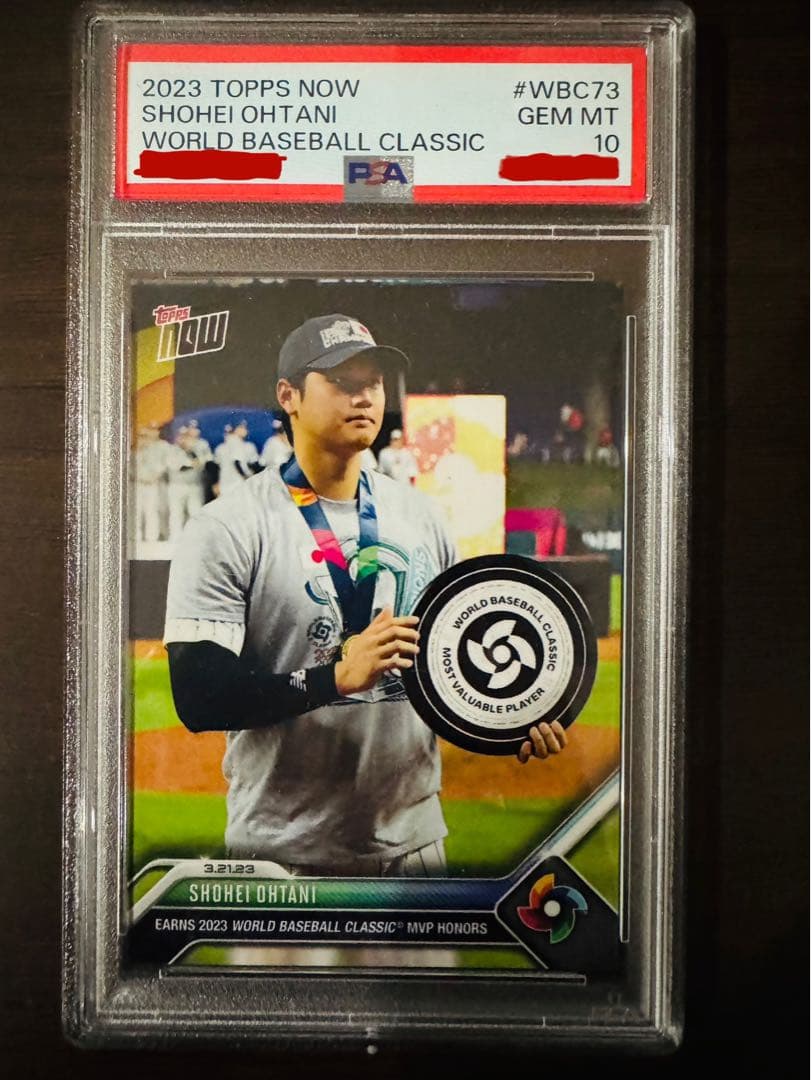 【PSA10】TOPPS 大谷翔平 WORLD BASEBALL CLASSIC え、やば！大谷翔平のWBCカード、PSA10とか凄すぎ！欲しすぎるんだけど