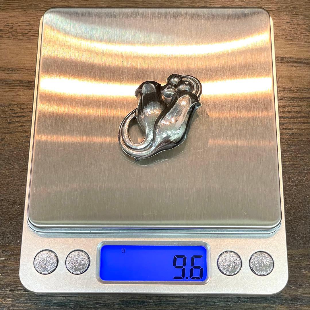 美品 ジョージジェンセン ブローチ 100B スズラン シルバー 925 - メルカリ