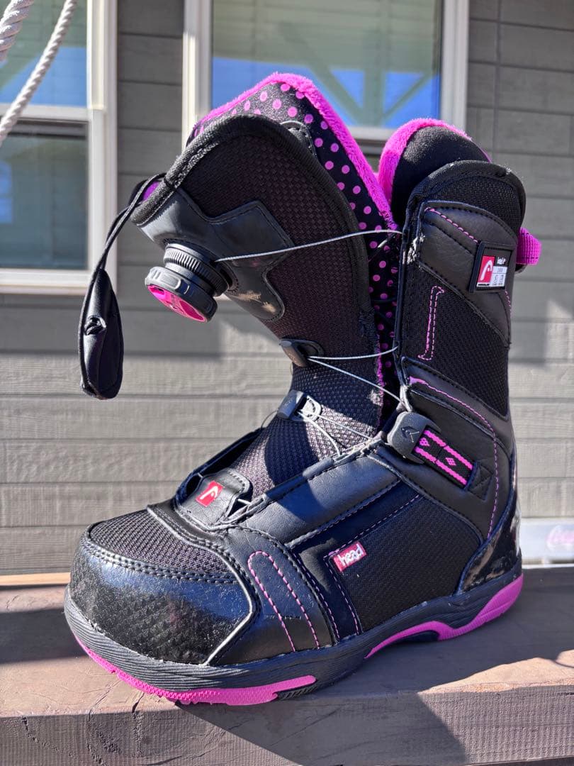 head スノーボード ブーツ 22.5 BOAジュニア レディース セット