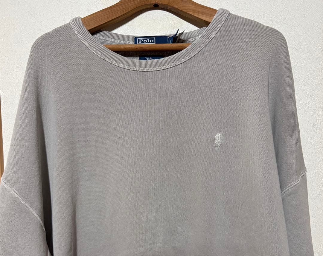 ロンハーマン✖️ポロラルフローレン オーガニックコットンスウェット Ｌ ロンハーマン別注ポロラルフローレンオーガニックコットンスウェットL