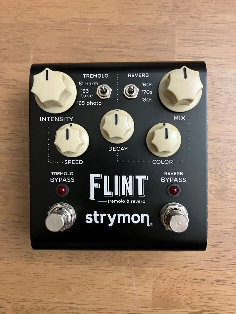Strymon FLINT トレモロ リバーブ strymon FLINT V2 コンパクトエフェクター リバーブ＆トレモロ