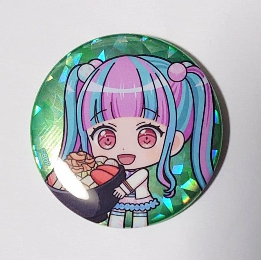 バンドリ むぎゅみに パレオ ホログラム缶バッジ ご当地ver. 東京