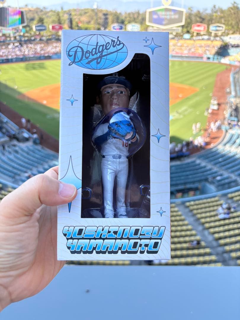 ドジャース 山本由伸　大谷翔平 マックスマンシー　フィギュアセット　ボブルヘッド 楽天市場】【クーポン配信中】大谷翔平 山本由伸 ボブルヘッド 東京