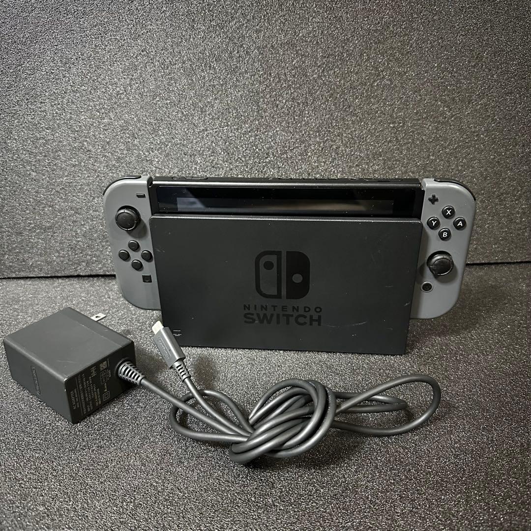 Nintendo Switch 本体 グレー - メルカリ