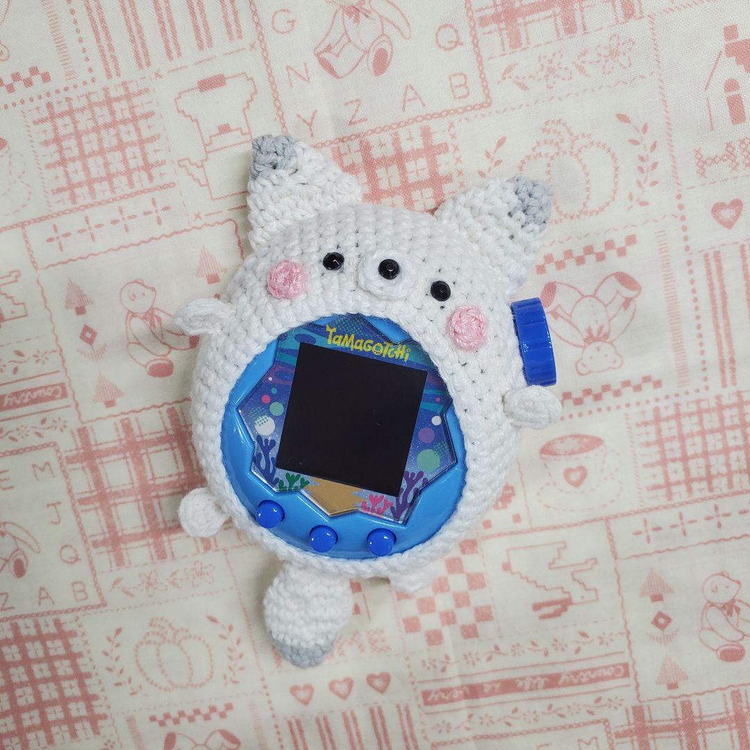 黎*様 たまごっちパラダイス　たまパラ　カバー　ケース　キツネ　白狐 ア*イ様 たまごっちパラダイス たまパラ カバー ケース 白キツネ