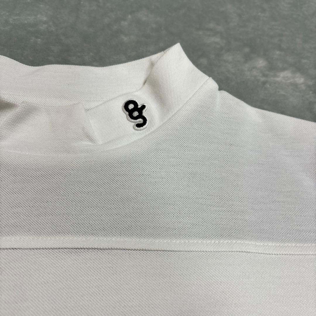 メンズウェア 8gshoot MOCKNECK SHIRT DRY TEE -WHITE-