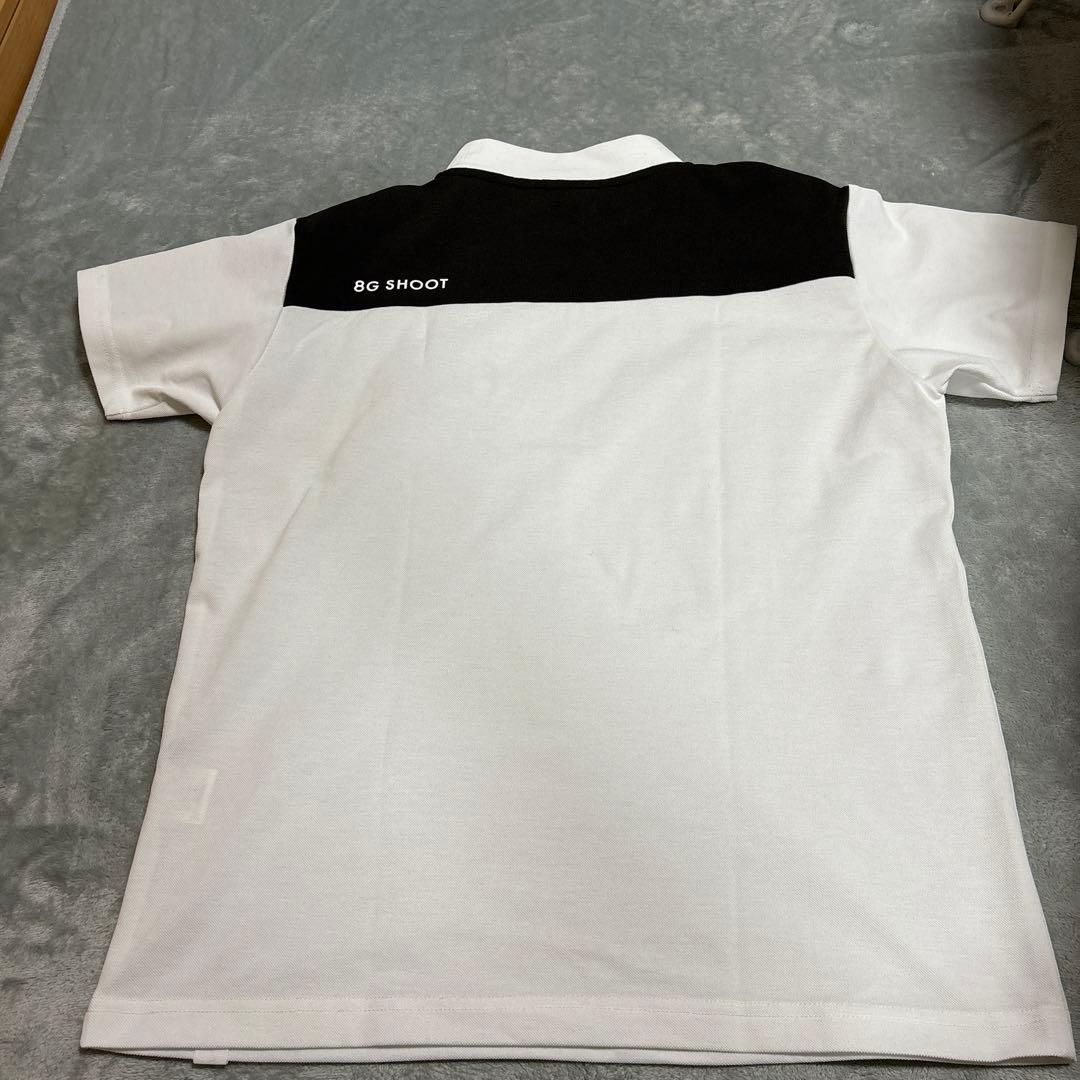 メンズウェア 8gshoot MOCKNECK SHIRT DRY TEE -WHITE-