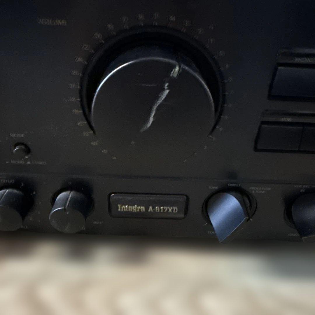 ONKYO Integra A-817XD オンキョー プリメインアンプ - メルカリ