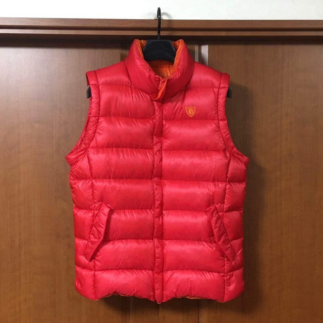 美品 パーリーゲイツ ダウン 6 赤 ダウンベスト pearly gatesの通販は
