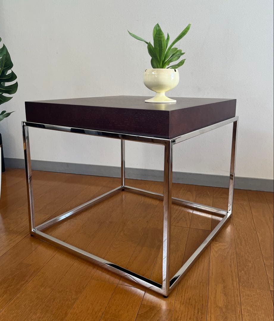 ◇未使用◇PLUS スクエア テーブル2020年製 ミッドセンチュリー モダン