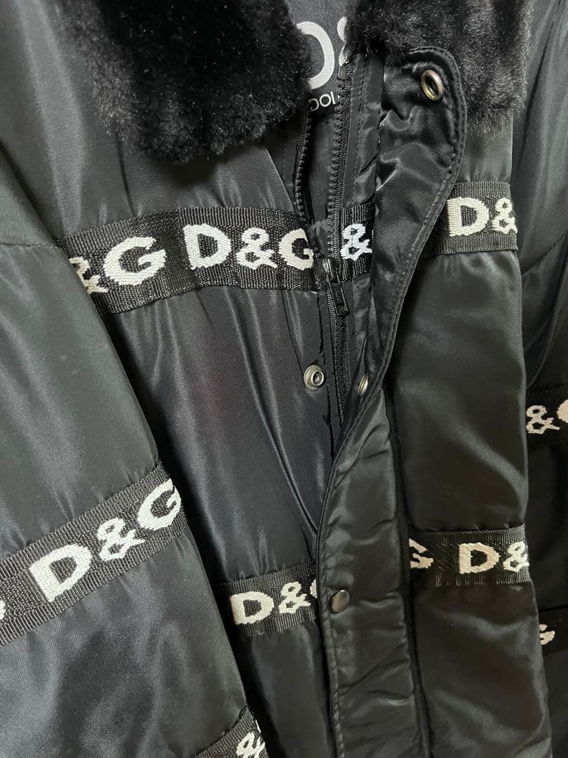 ドルチェ＆ガッバーナ ダウン L 〜XL黒 - メルカリ