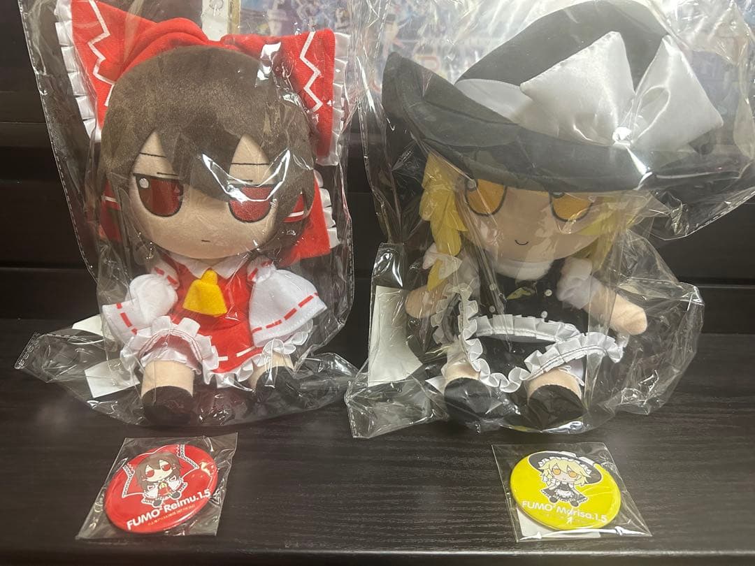 東方project ぬいぐるみシリーズ 54 55 ふもふも 2体セット 東方Project」の“ふもふも”ぬいぐるみシリーズ4種が再販に。予約受付中