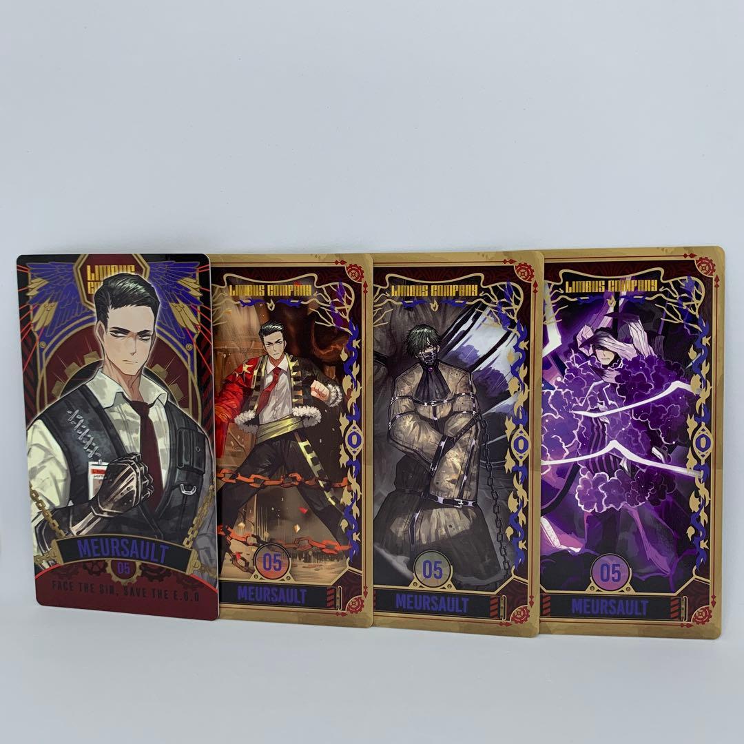 リンバスカンパニー ムルソー アルカナカードコレクション 4点セット