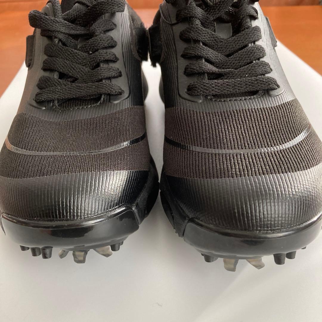 新品】デサントDESCENTE ゴルフシューズ 23.5cm黒 コウノエベルト