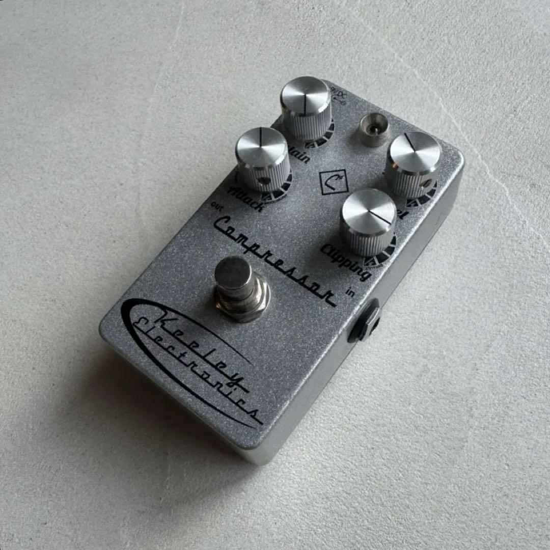 Keeley Compressor C4 シルバーノブ 初期 4ノブ 動作確認済 Keeley 4 Knob Compressor - Keeley Electronics Guitar Effects Pedals