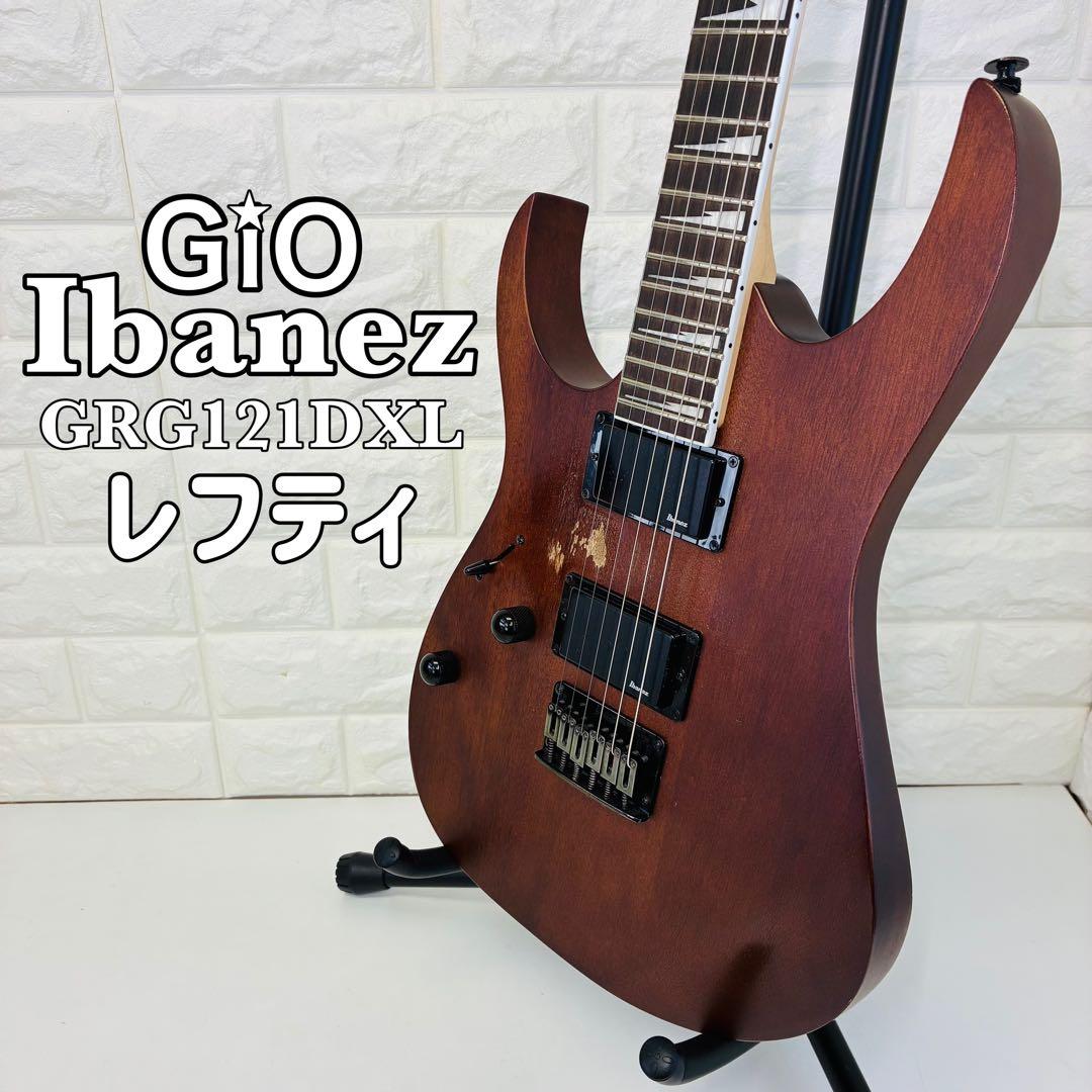GiO Ibanez GRG121DXL アイバニーズ レフティ 24フレット Ibanez GRG121DXL WNF Left Hand GIO - walnut flat Left-handed