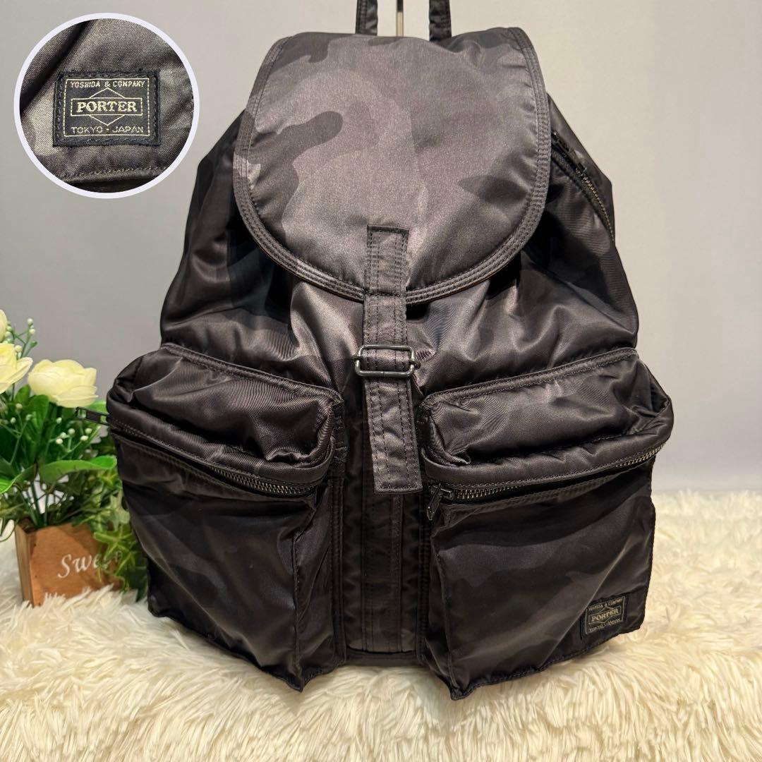 30周年限定【極美品】希少 PORTER TANKER ポーター リュック 迷彩 2025
