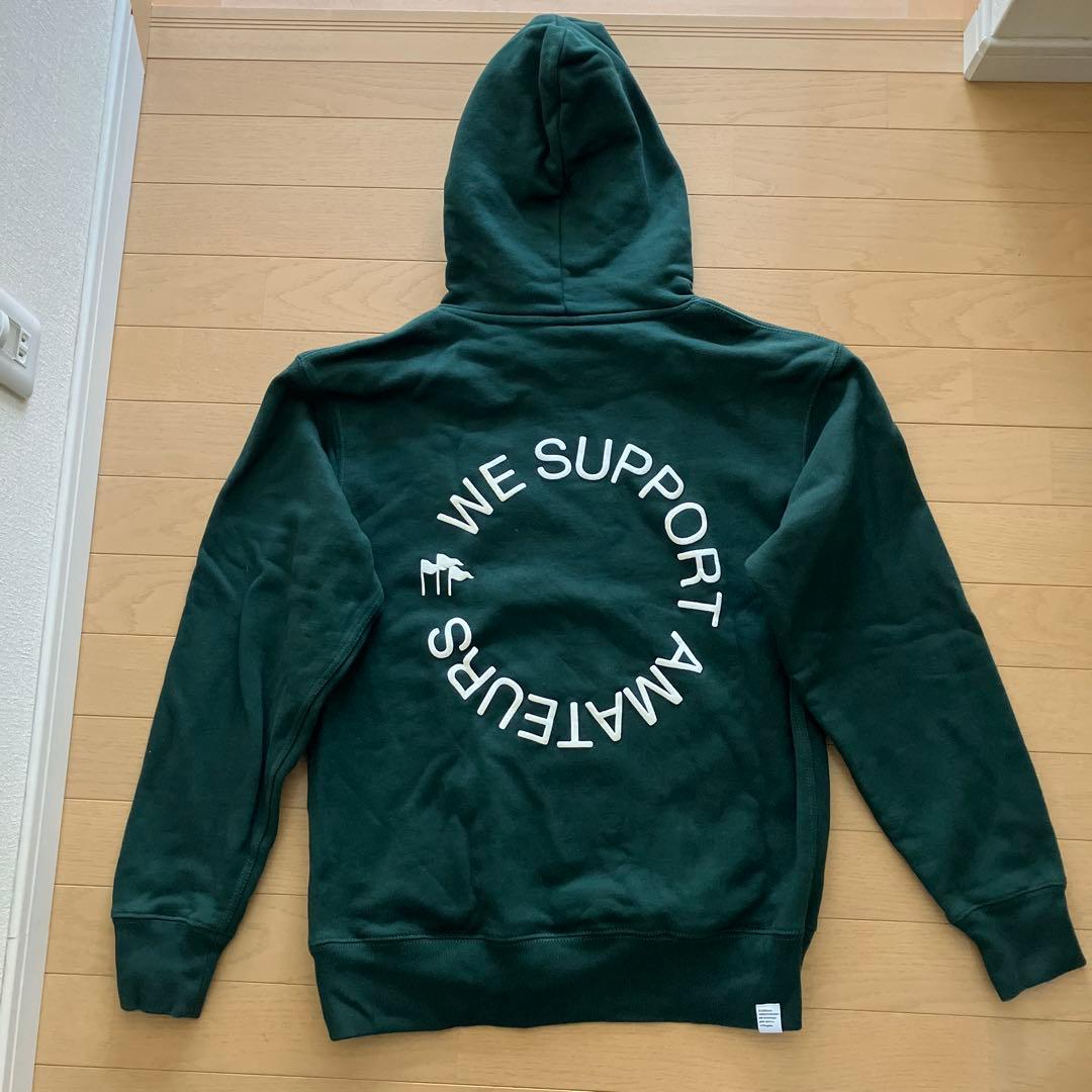 clubhaus パーカー グリーン色 Mサイズ