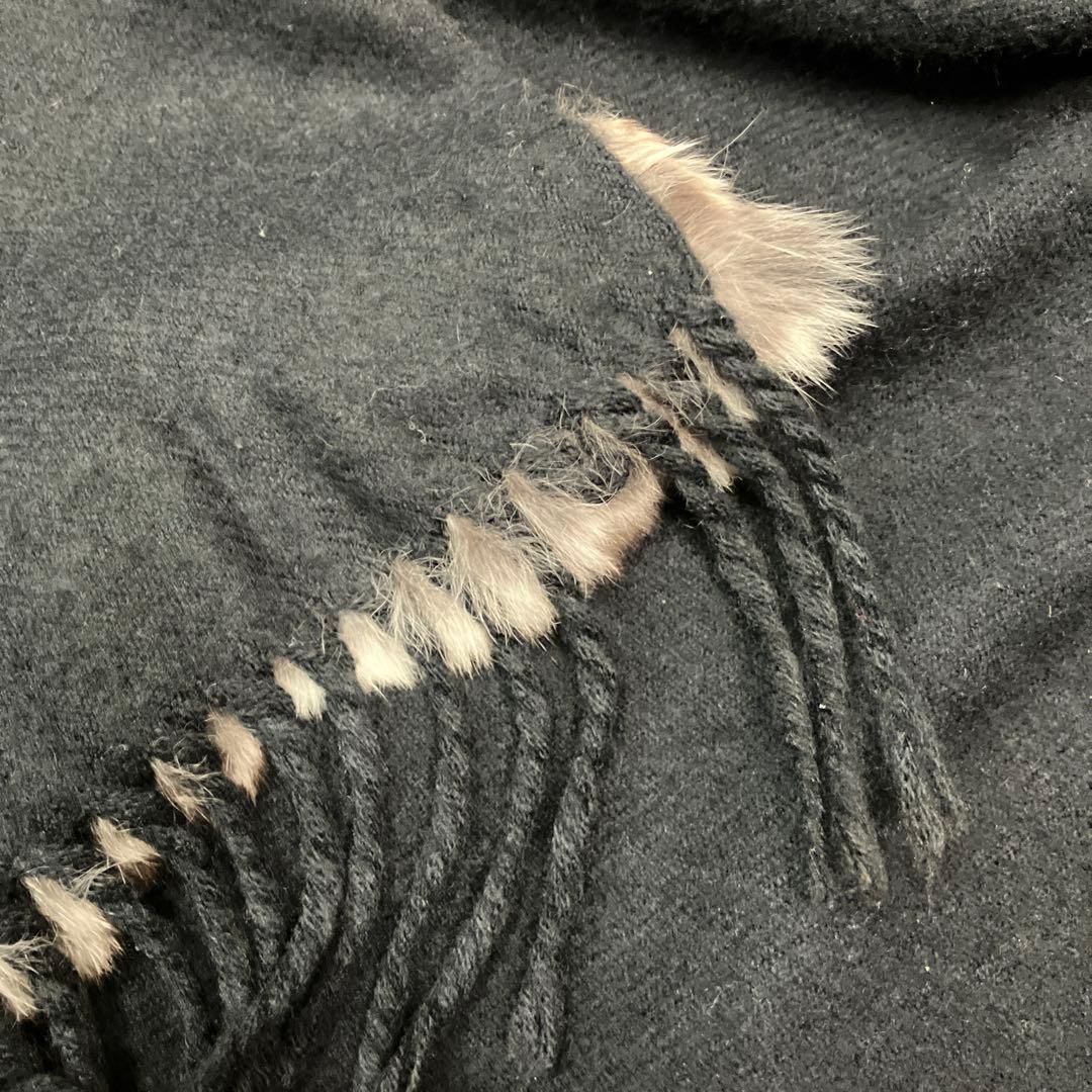 チンチラ2点！人口繁殖個体 ＊超大判カシミヤストール ＊ティペット