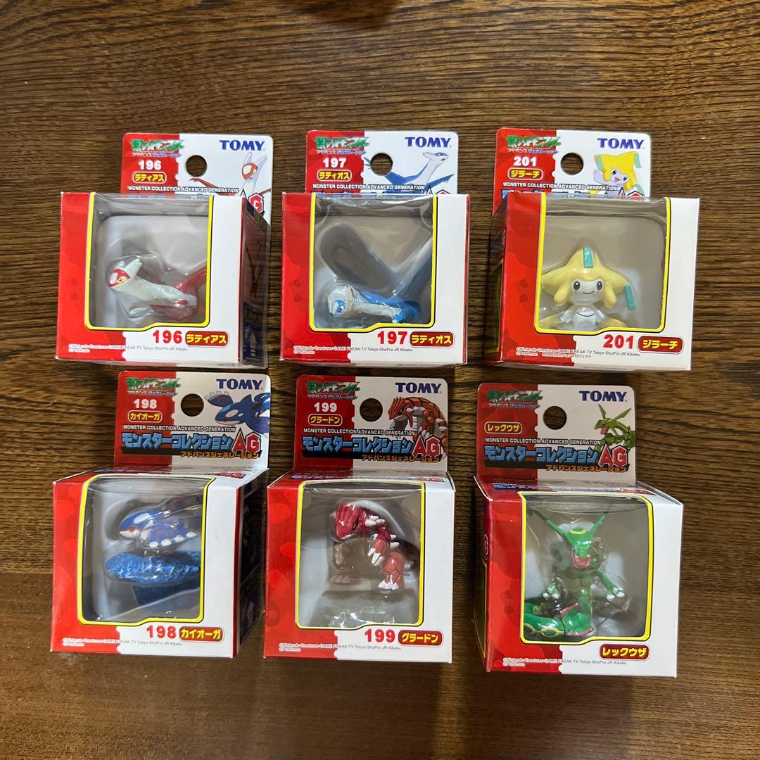 ポケモン TOMY モンコレ AG モンスターコレクション 6種 - メルカリ