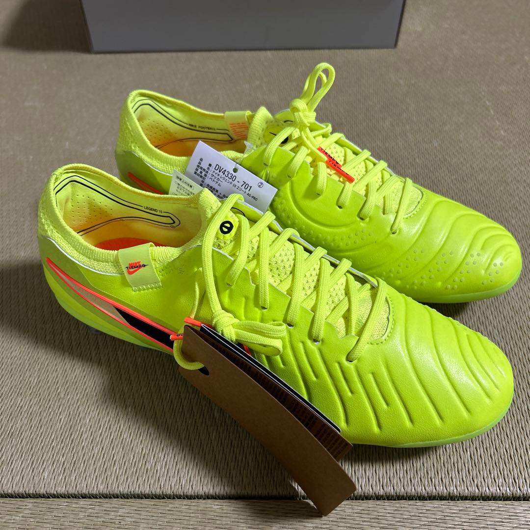 シューズ NIKE LEGEND 10 ELITE AG-PRO Nike Legend 10 Elite AG-Pro Soccer Cleats (Soar/White