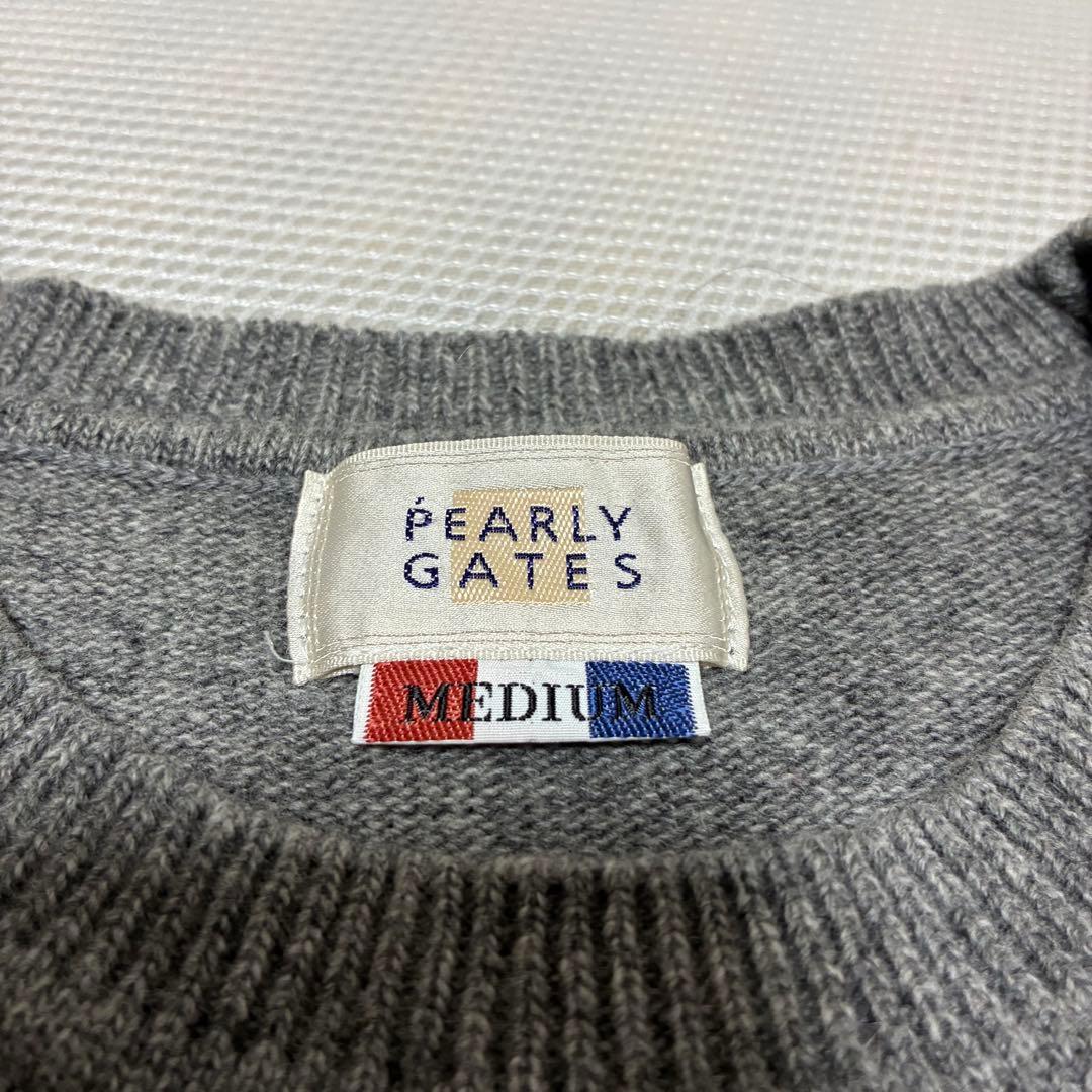 1/10迄【美品】PEARLY GATES⭐︎パーリーゲイツ ウール セーター M