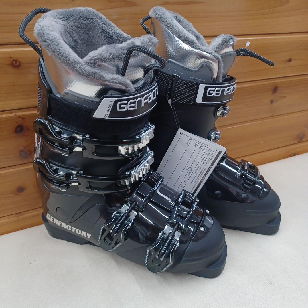 GENFACTORY スキー ブーツ 25-25.5cm ブラック Amazon | ゲン（GEN） スキーブーツ FCX BLK（ブラック/25．0/Men's