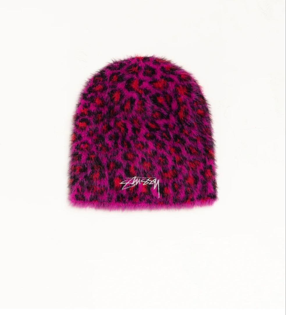 stussy SKULLCAP LEOPARD レオパード ビーニー - メルカリ