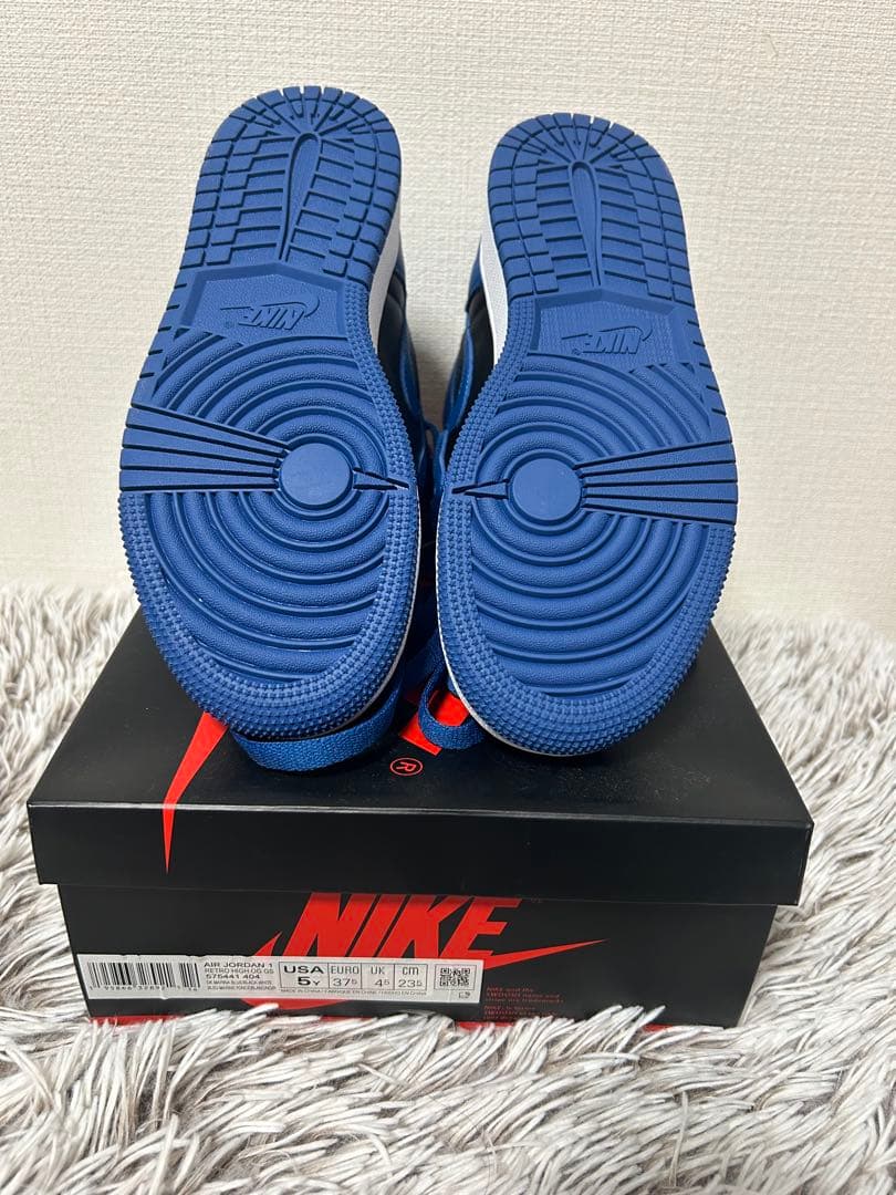 Nike Air Jordan 1 青黒 ハイカットシューズ 23.5cm