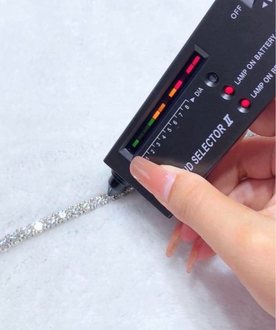 永遠の輝き】10ctモアサナイト テニスチェーンブレスレット／S925