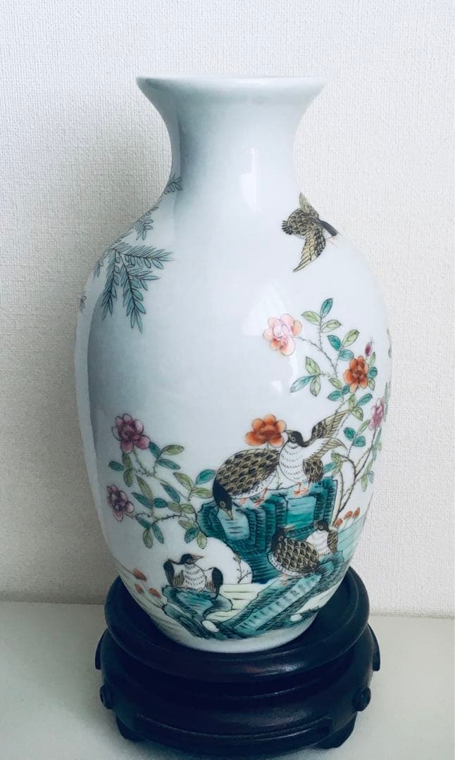 中国古董 北平 故宮保管委員會 重慶金陵 大明宣徳年製 青花染付 蓮文輪