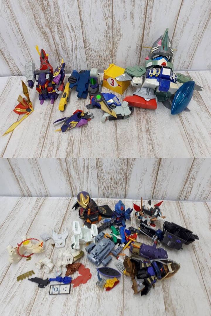 写真8枚 元祖SDガンダム 聖機兵物語 など？ 大量 ジャンク扱い
