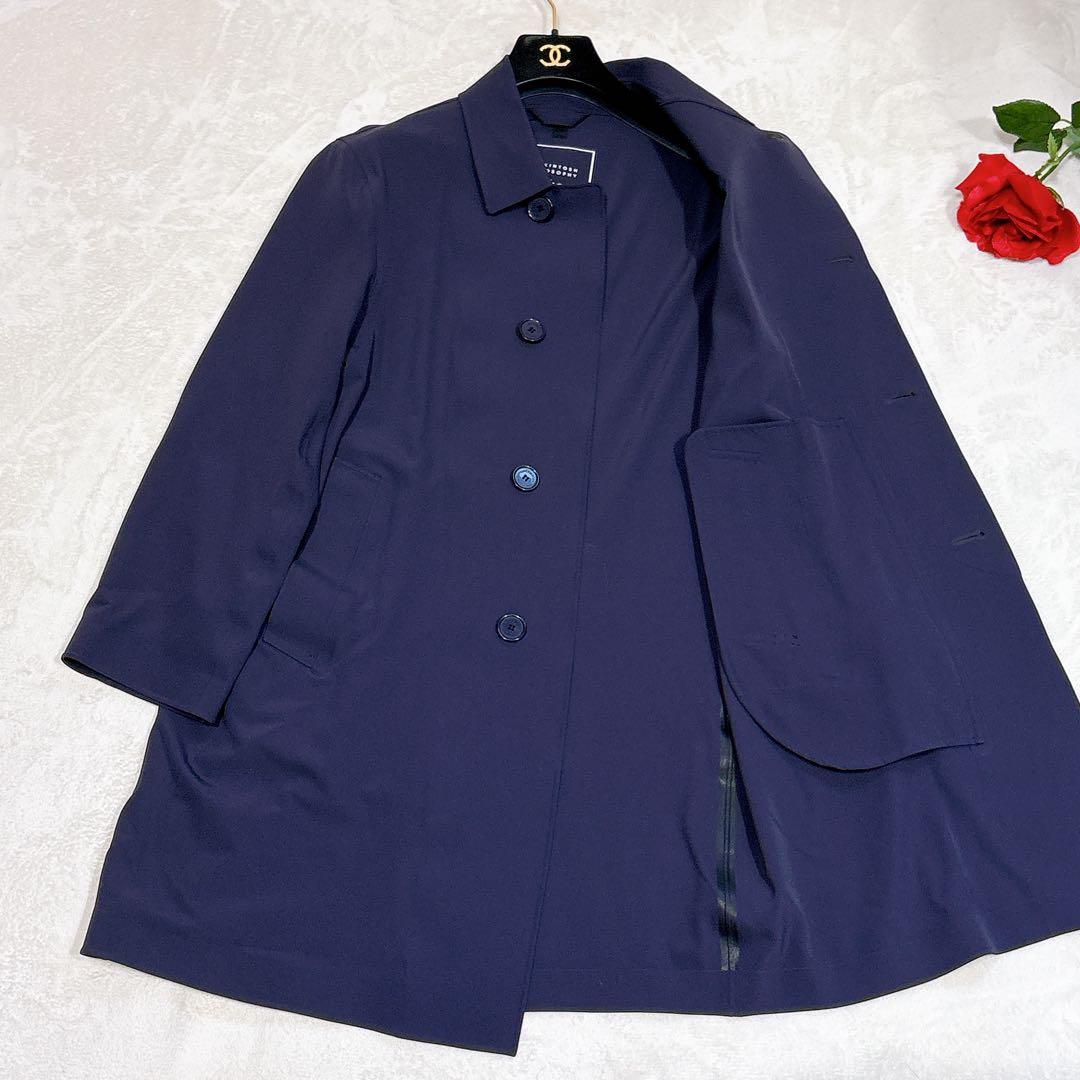未使用✨　マッキントッシュ　ステンカラーコート　ゴム引き　ネイビー　メンズ　36 Mackintosh（マッキントッシュ） 英国製 ゴム引き コート 36 ネイビー
