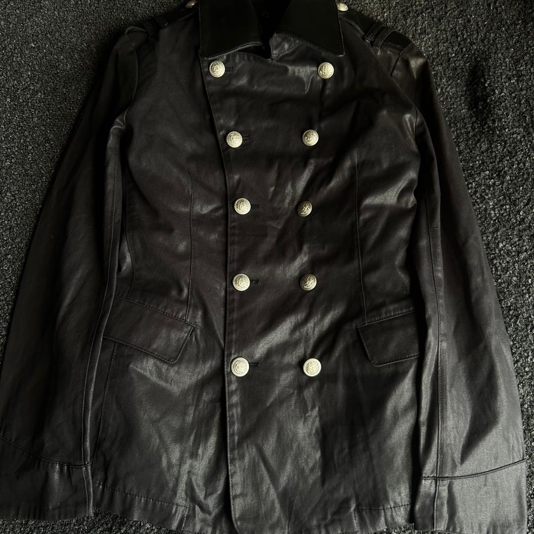 00s TAKEO KIKUCHI boa Napoleon jacket