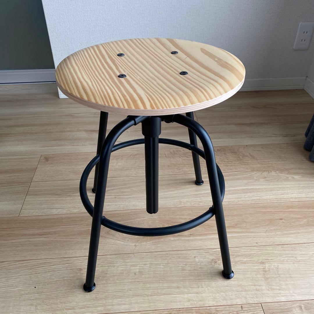 IKEA イケア スツール KULLABERG クッラベリ 高さ調整可能 - メルカリ