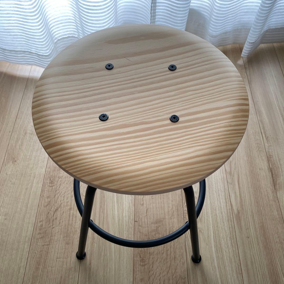 IKEA イケア スツール KULLABERG クッラベリ 高さ調整可能 - メルカリ