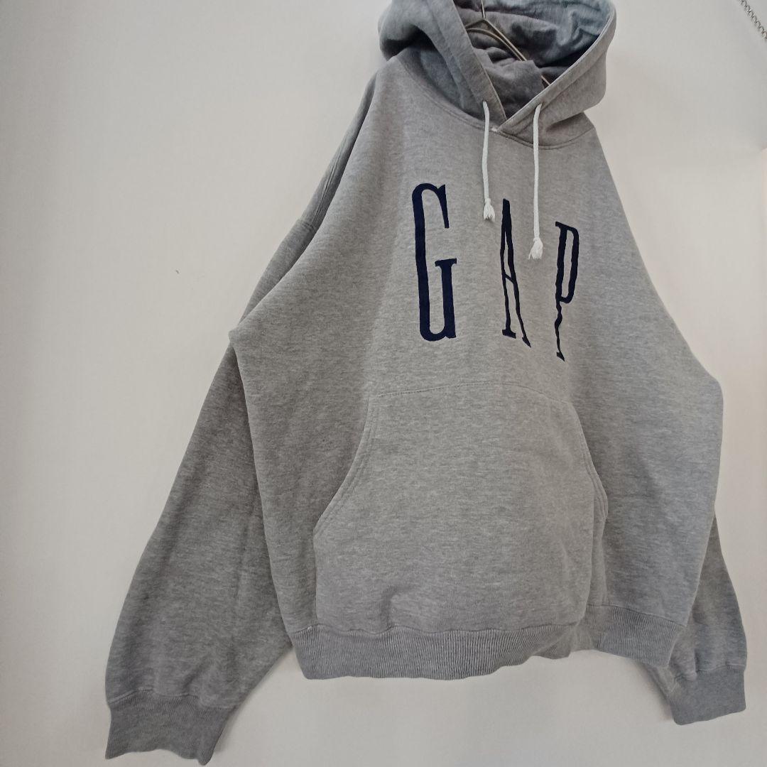 ギャップ オールドギャップ 90' GAP スウェットパーカー グレー グレイ